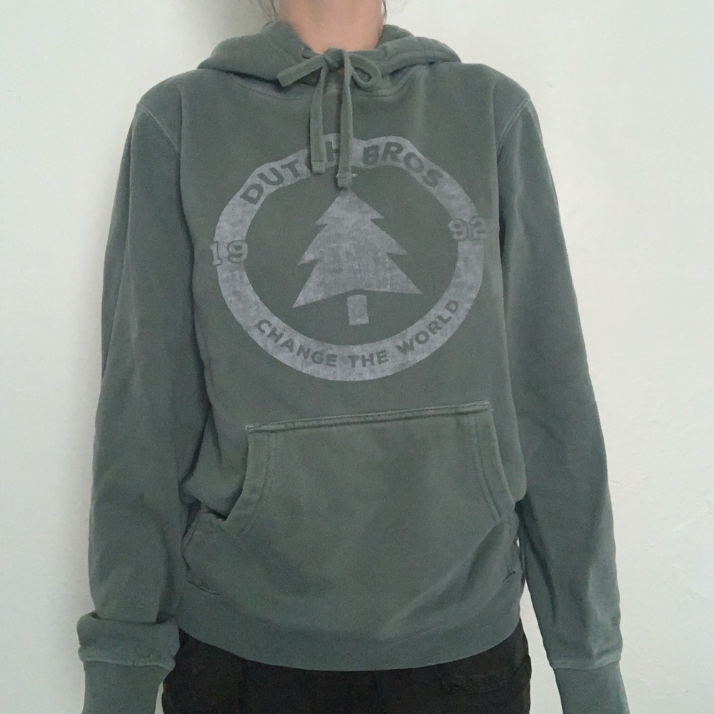 DUTCH BROS change the world hoodie